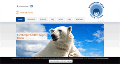 Desktop Screenshot of eichberger-kaelte-klima.at